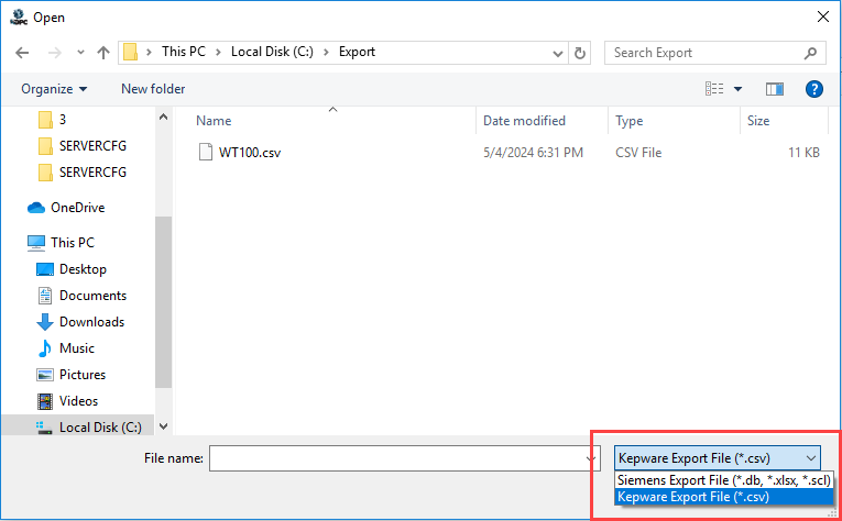 SiemensImportKepware2