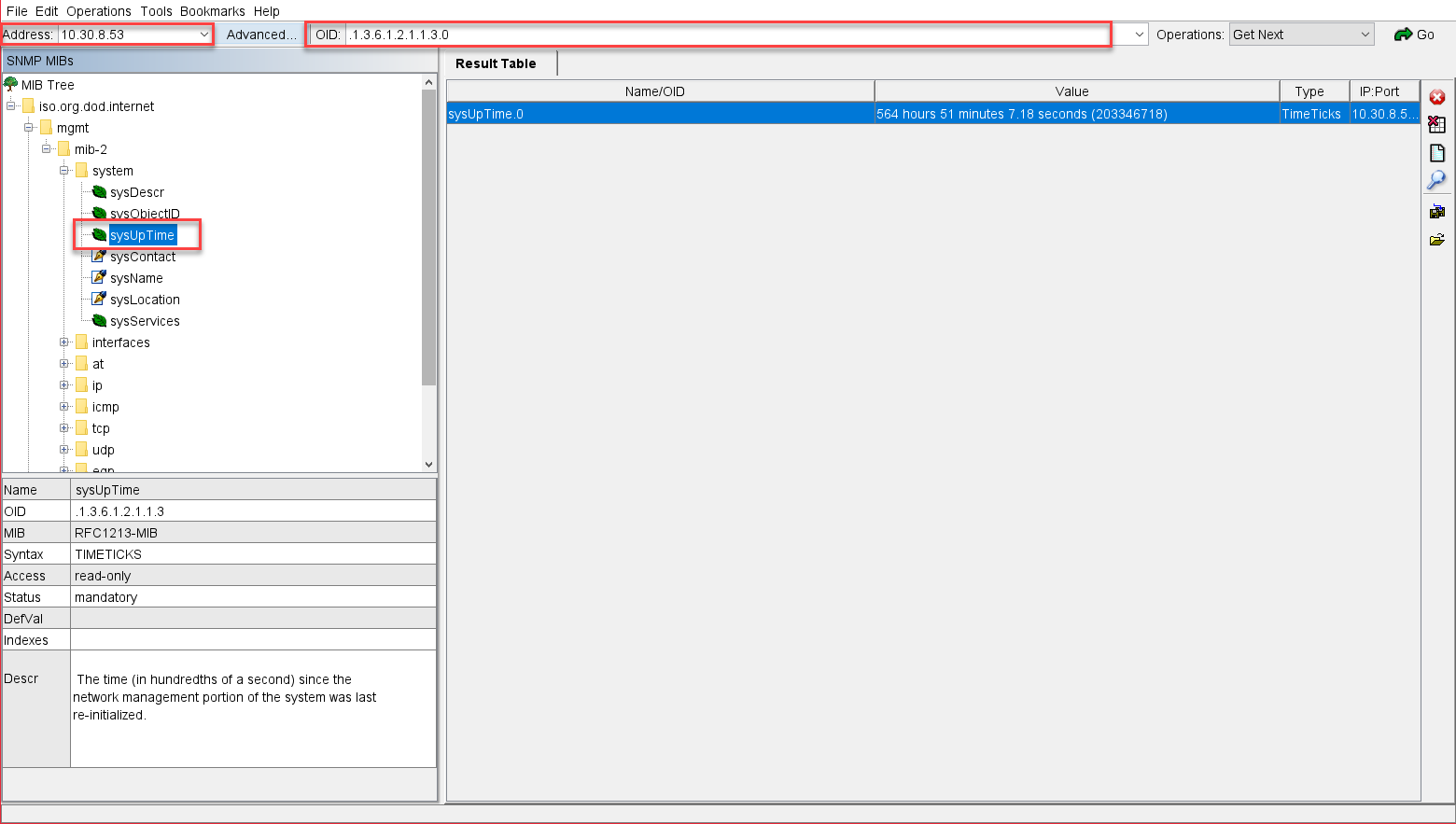 proverka_svyasi_s_ustroistvov_cherez_konfigurator_SNMP_Client